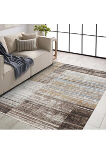 Lukas Contemporary Striped Rug