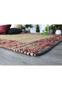 Massimo Hand Woven Border Rug