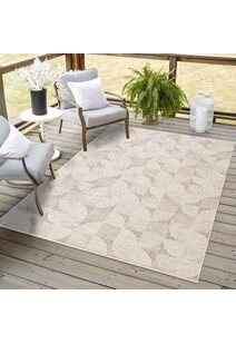 Mateo Geometric Flatweave Rug