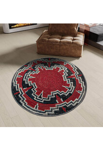 Mystique Round Tribal Rug