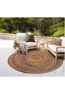 Mystique Round Outdoor Rug