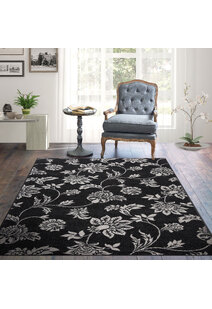 Sandy Contemporary Floral Rug