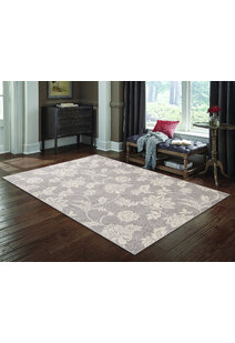 Sandy Contemporary Floral Rug