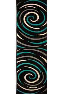 Sky Modern Swirl Pattern Rug