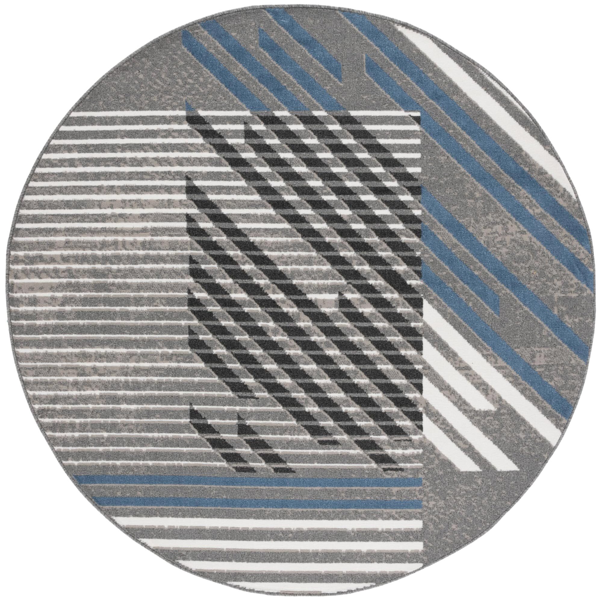 Alfa Modern Striped Rug