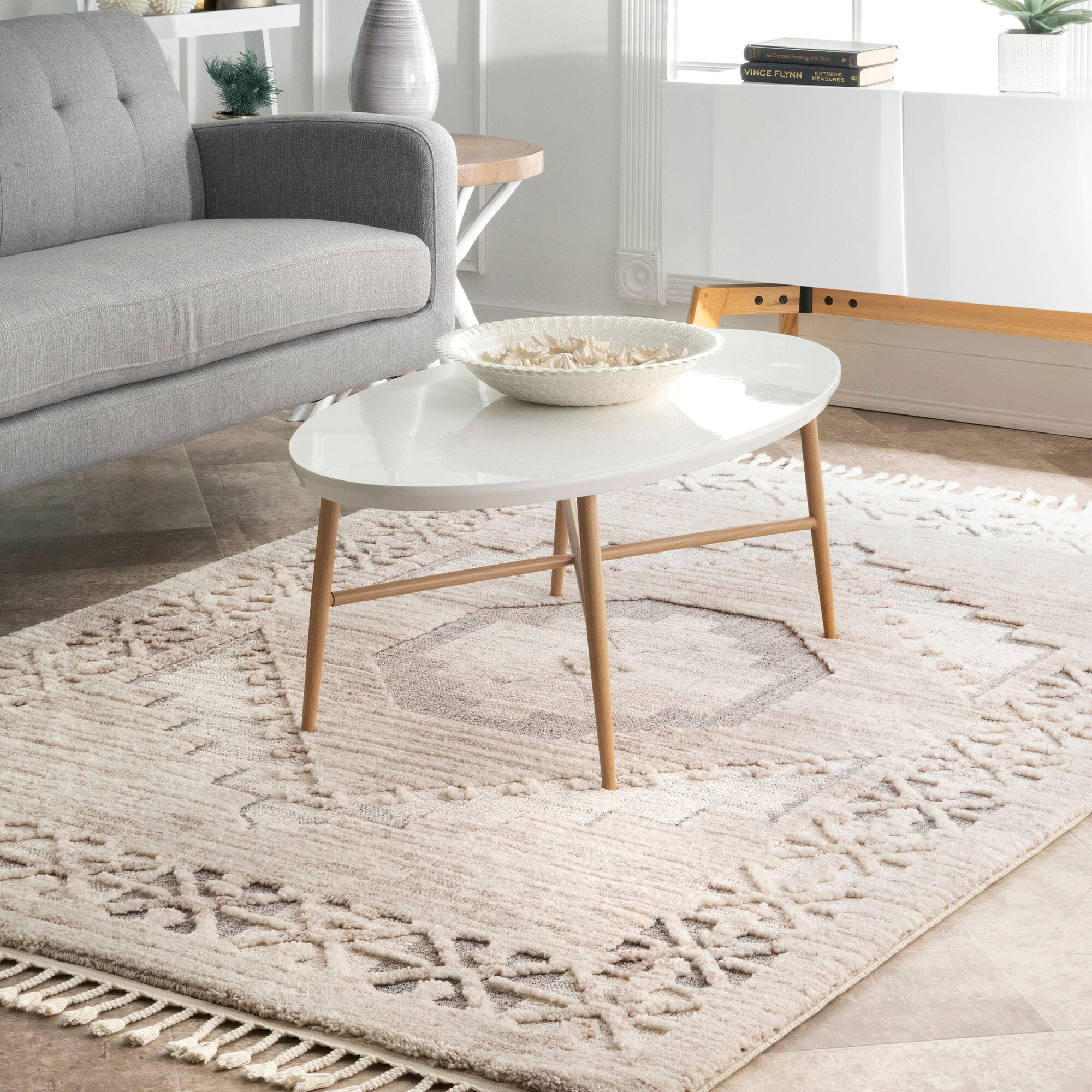 Aroma Moroccan Medallian Rug