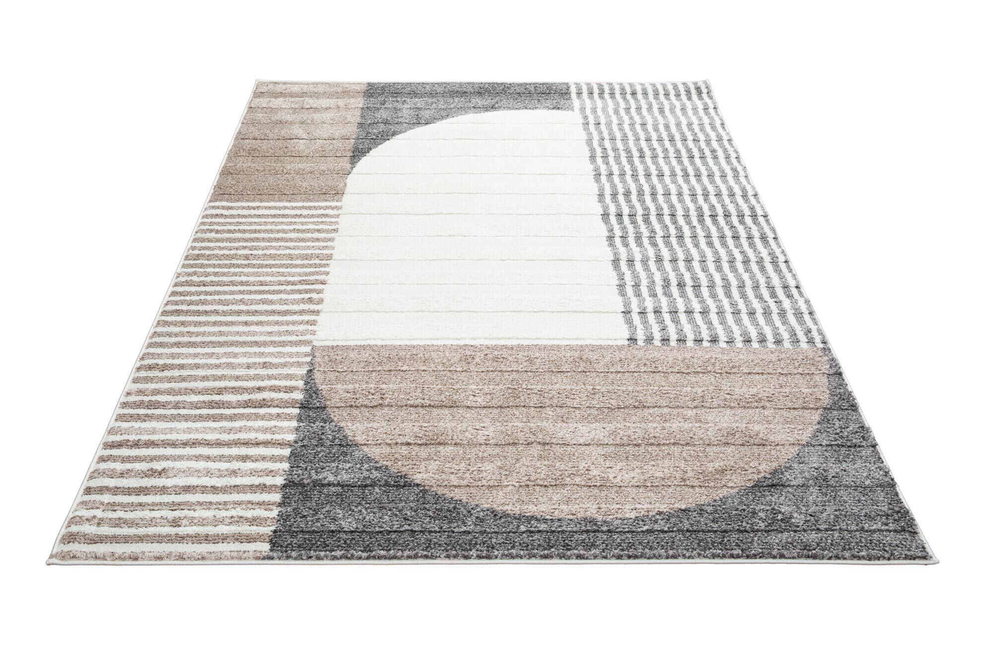 Austin Geometric Striped Rug