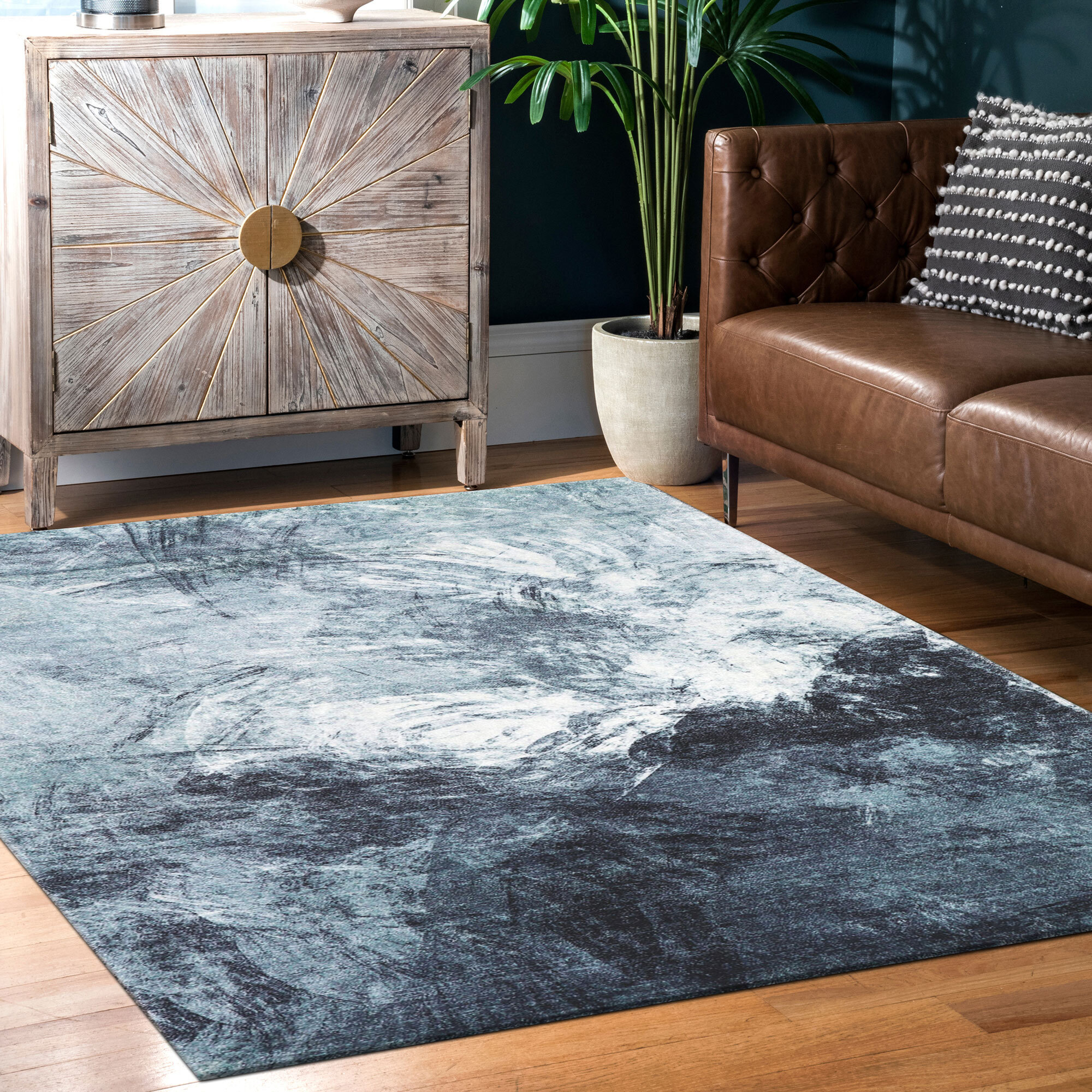 Cato Contemporary Abstract Rug