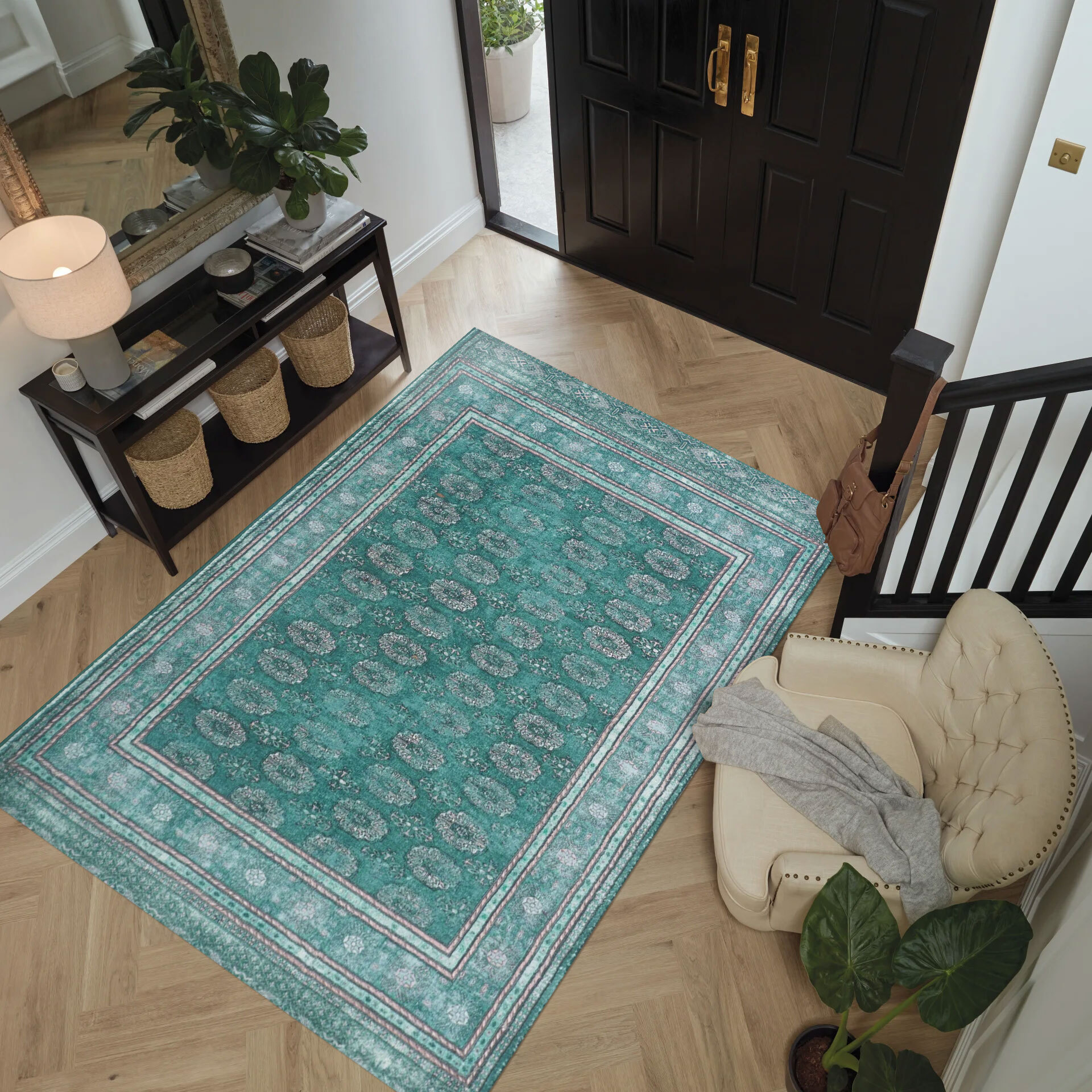 Cato Traditional Geometric Rug