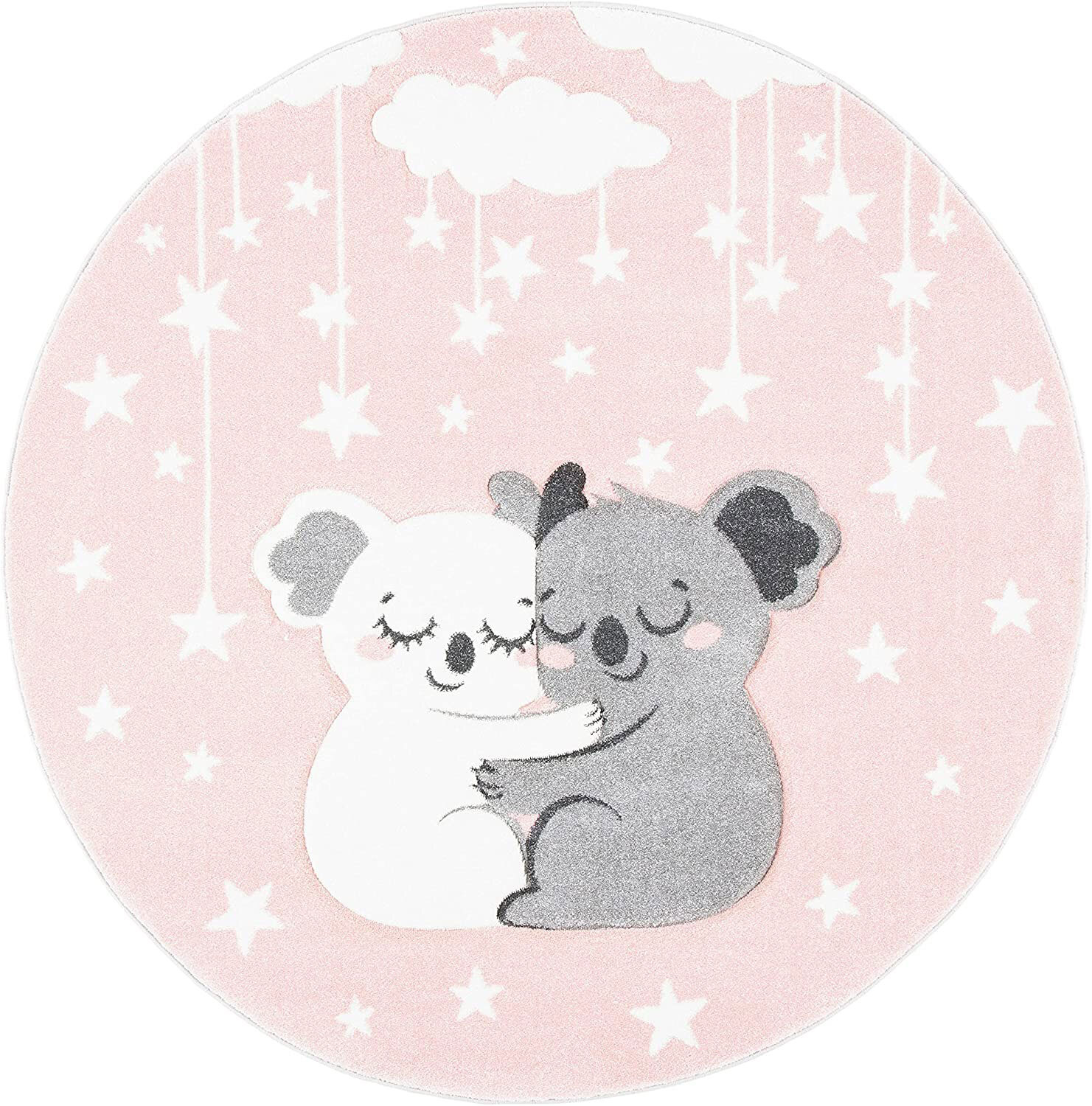 Charlie Cute Koala Hug Kids Rug