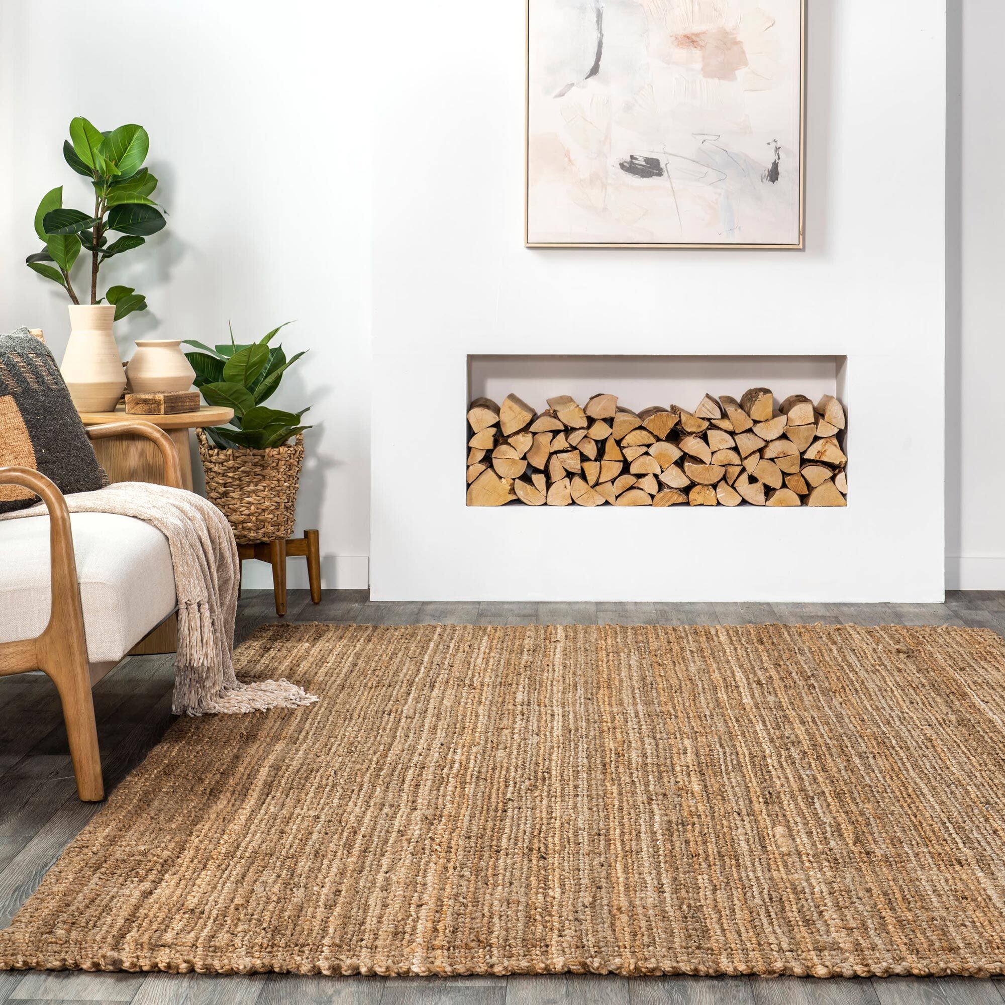 Johnny Jute Hand Woven Rug