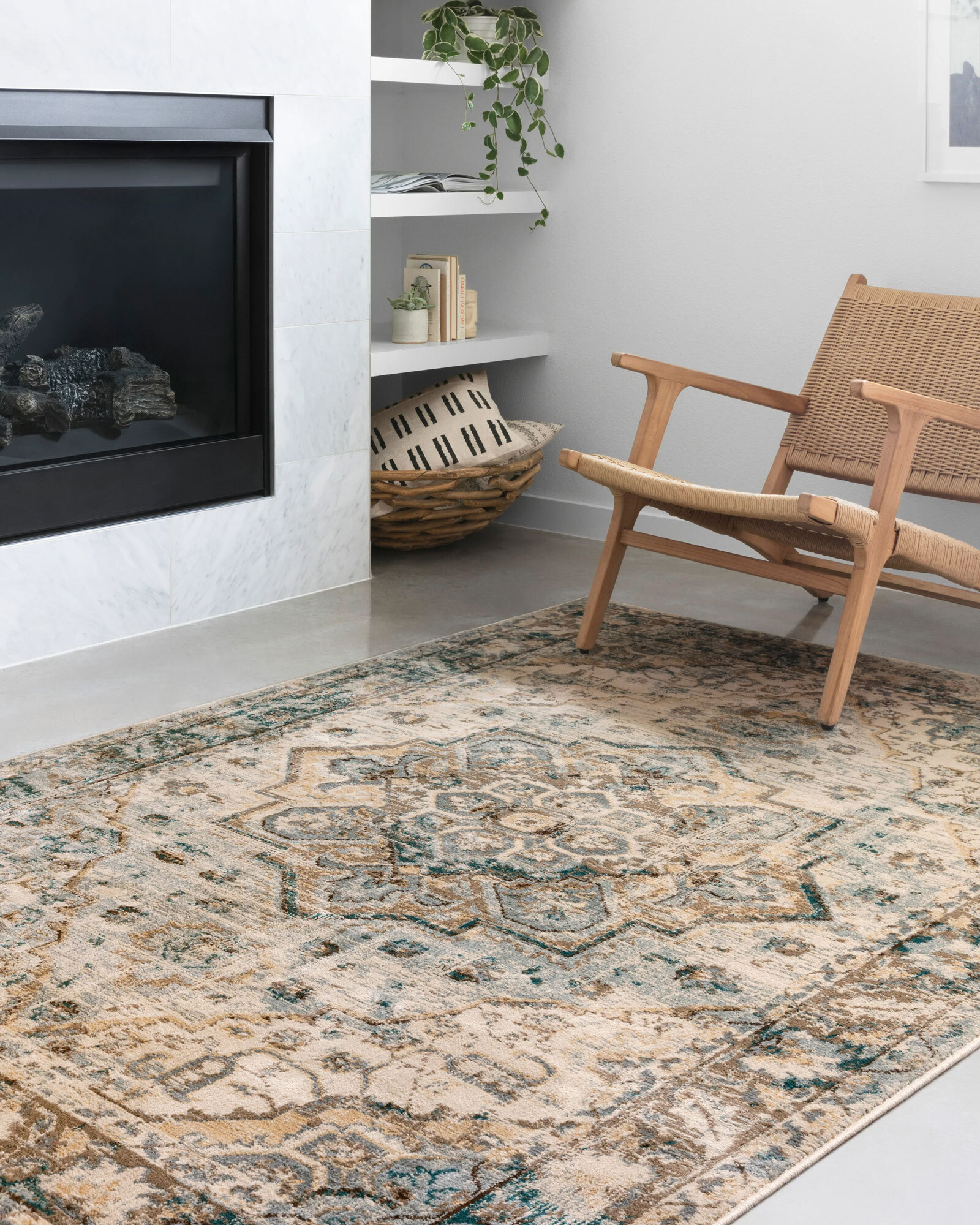 Fred Traditional Medallion Rug