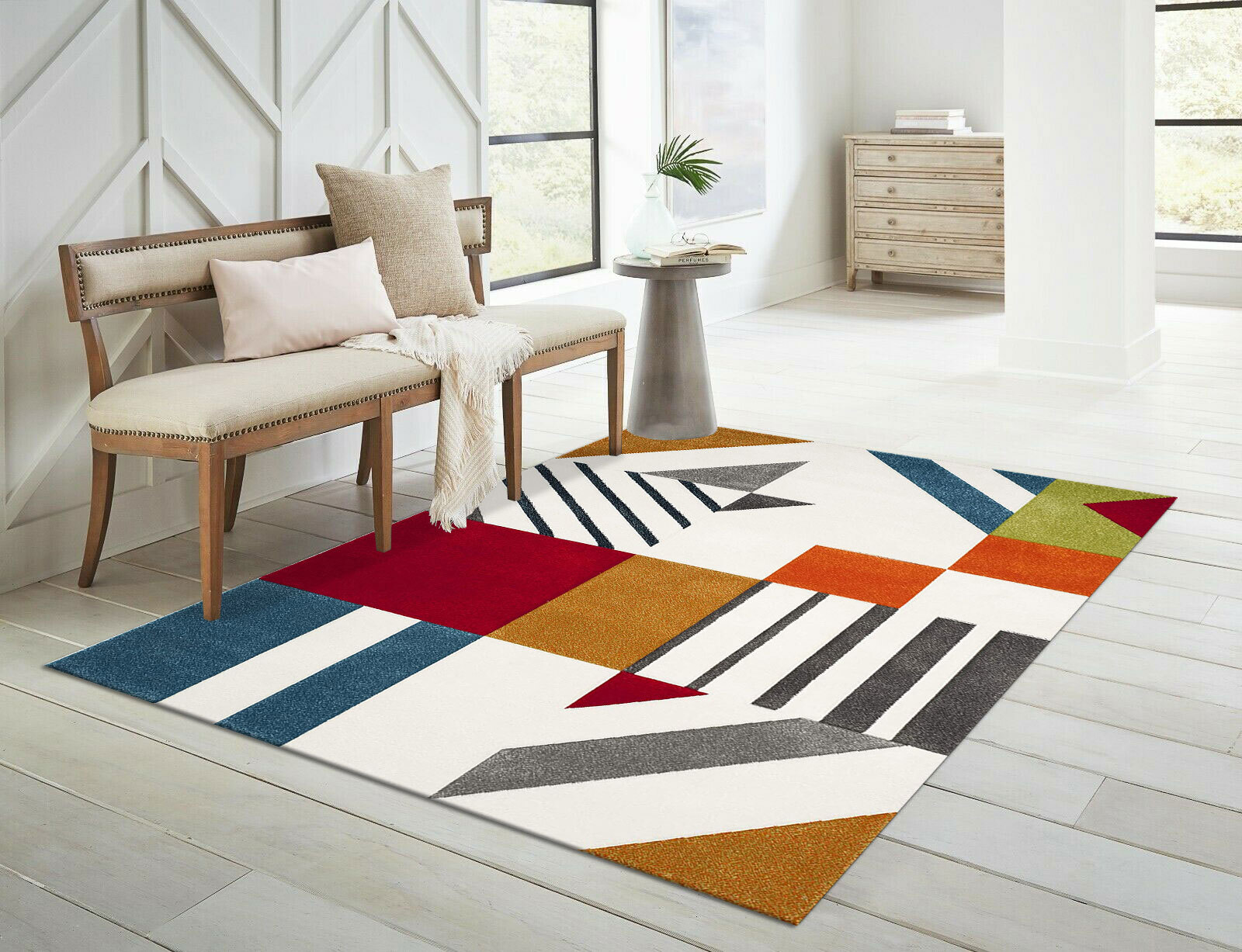 Freya Modern Geometric Rug