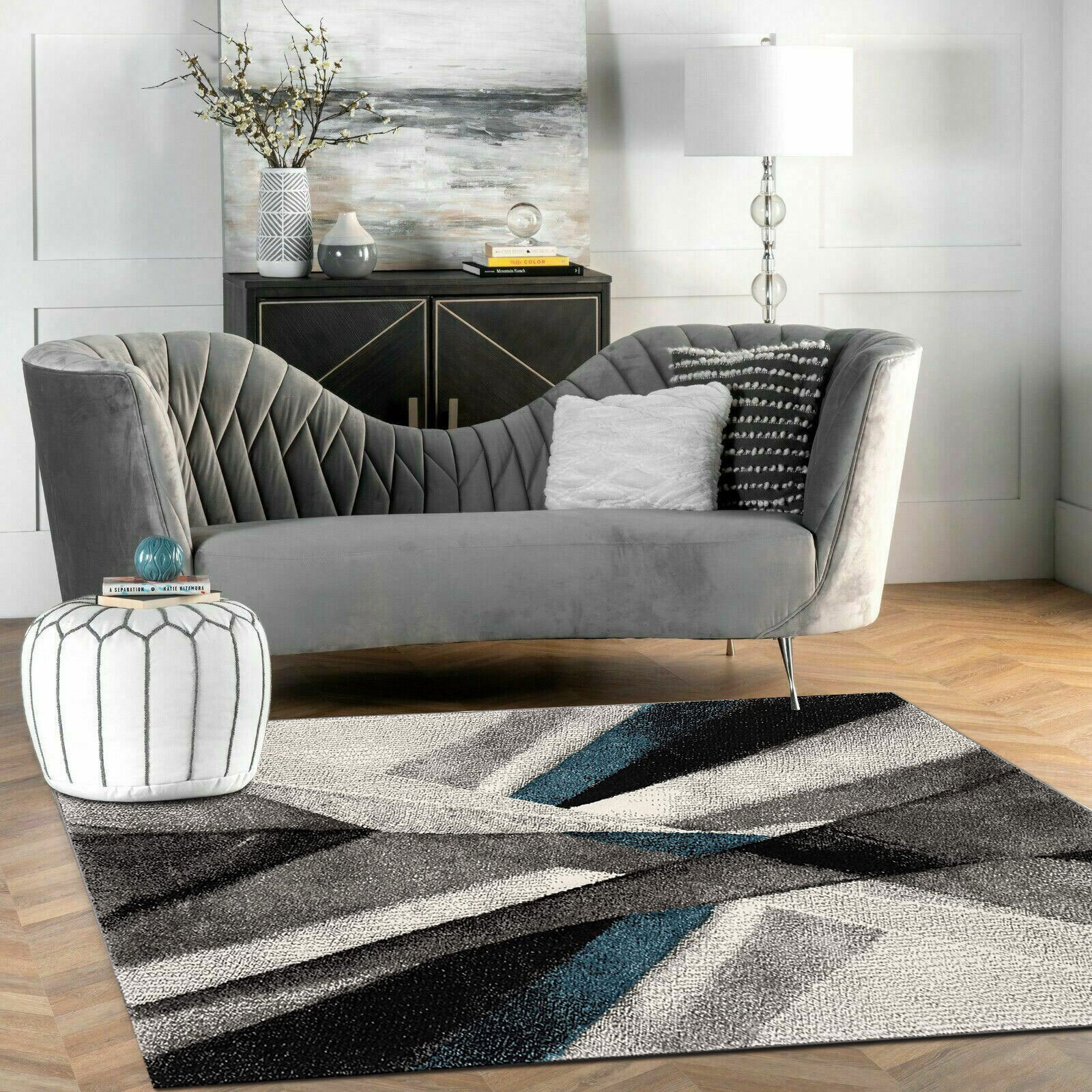 Freya Modern Carved Abstract Rug