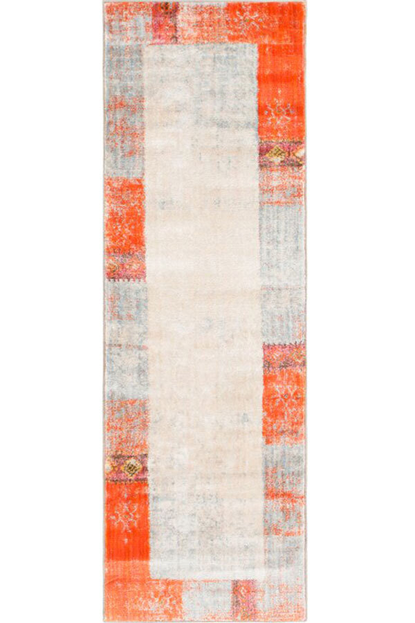 Lisa Contemporary Border Rug