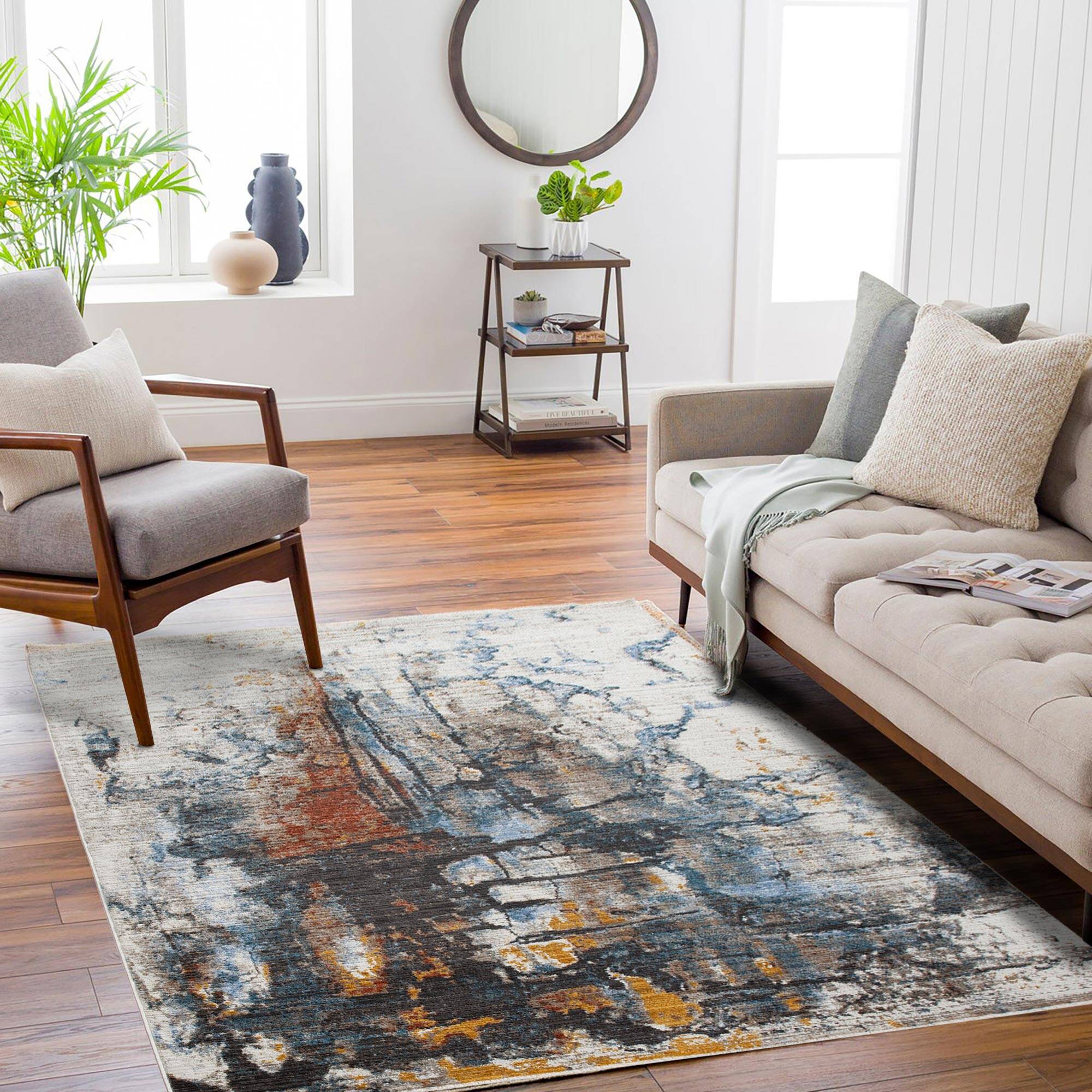 Lukas Modern Abstract Rug