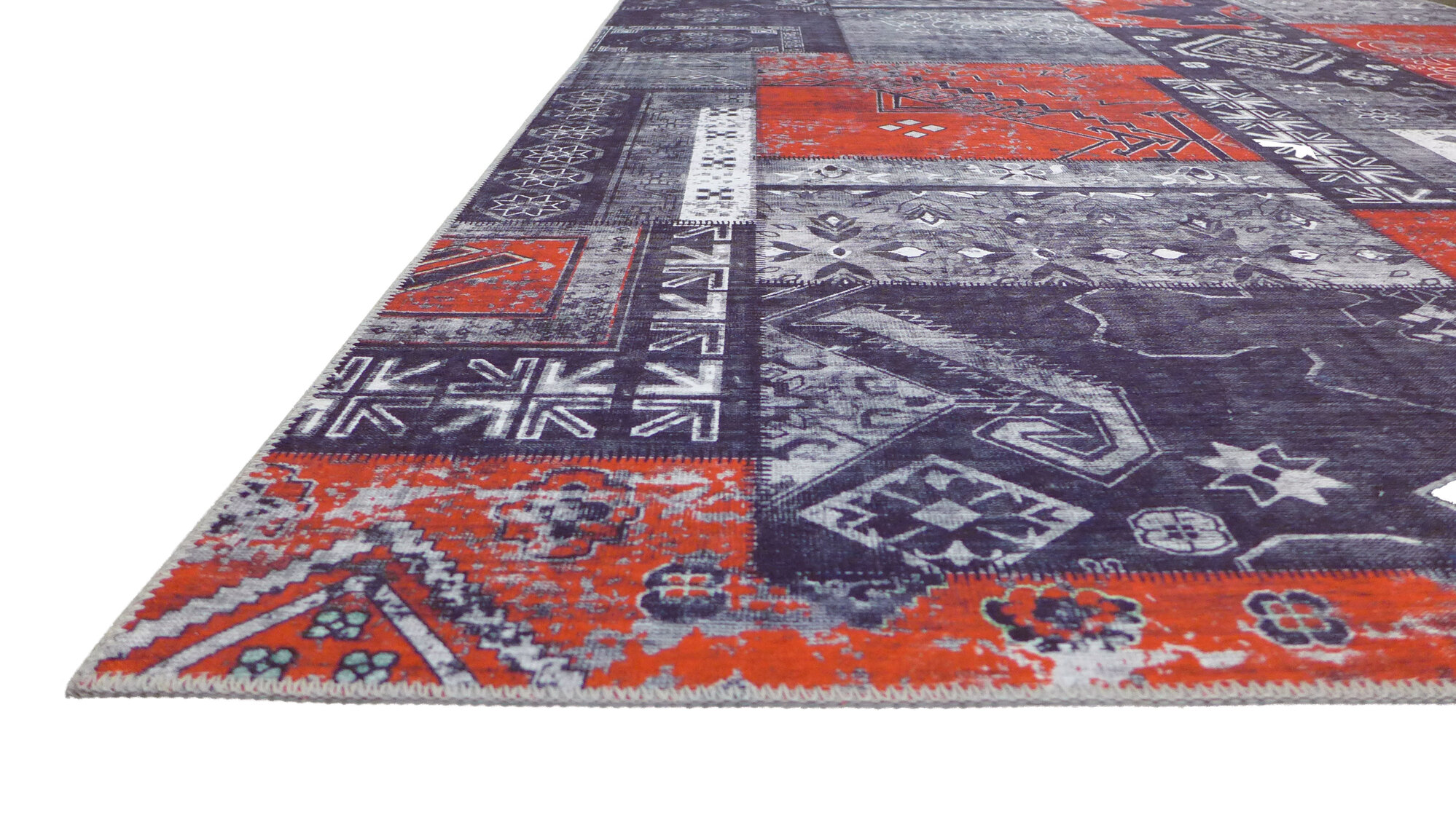 Noble Traditional Distressed Rug 