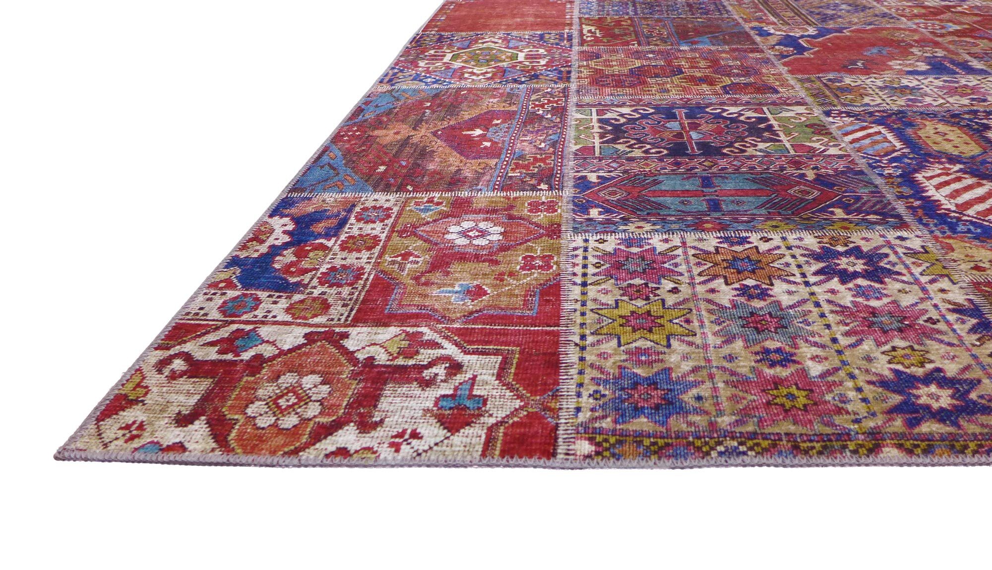 Noble Traditional Patchwork Rug 