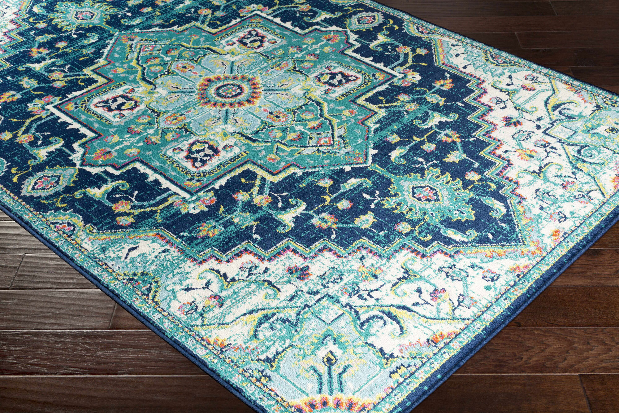 Space Traditional Medallion Rug