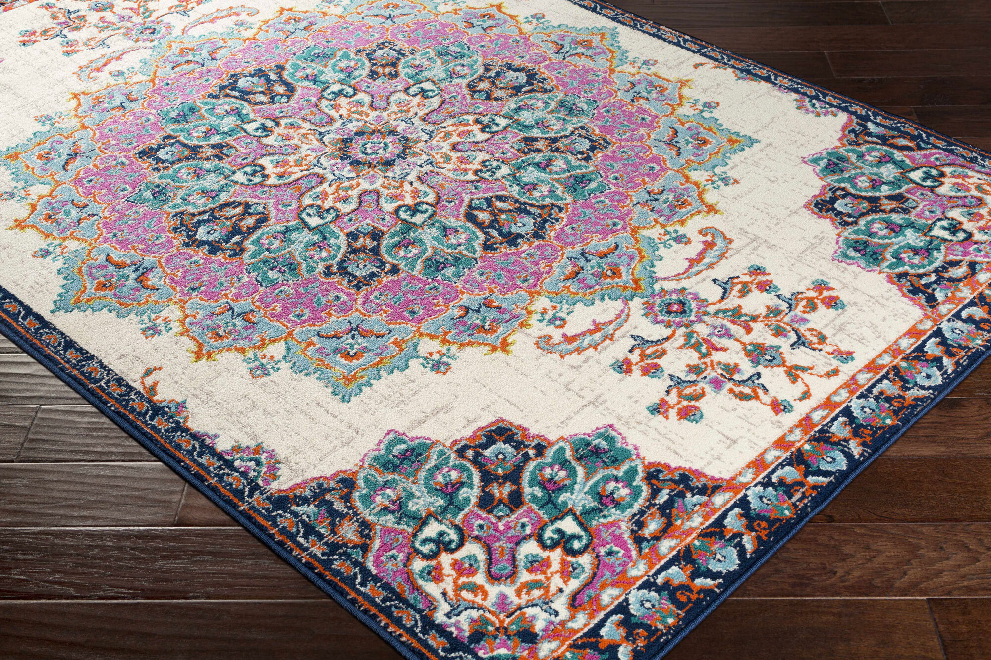 Space Traditional Medallion Rug