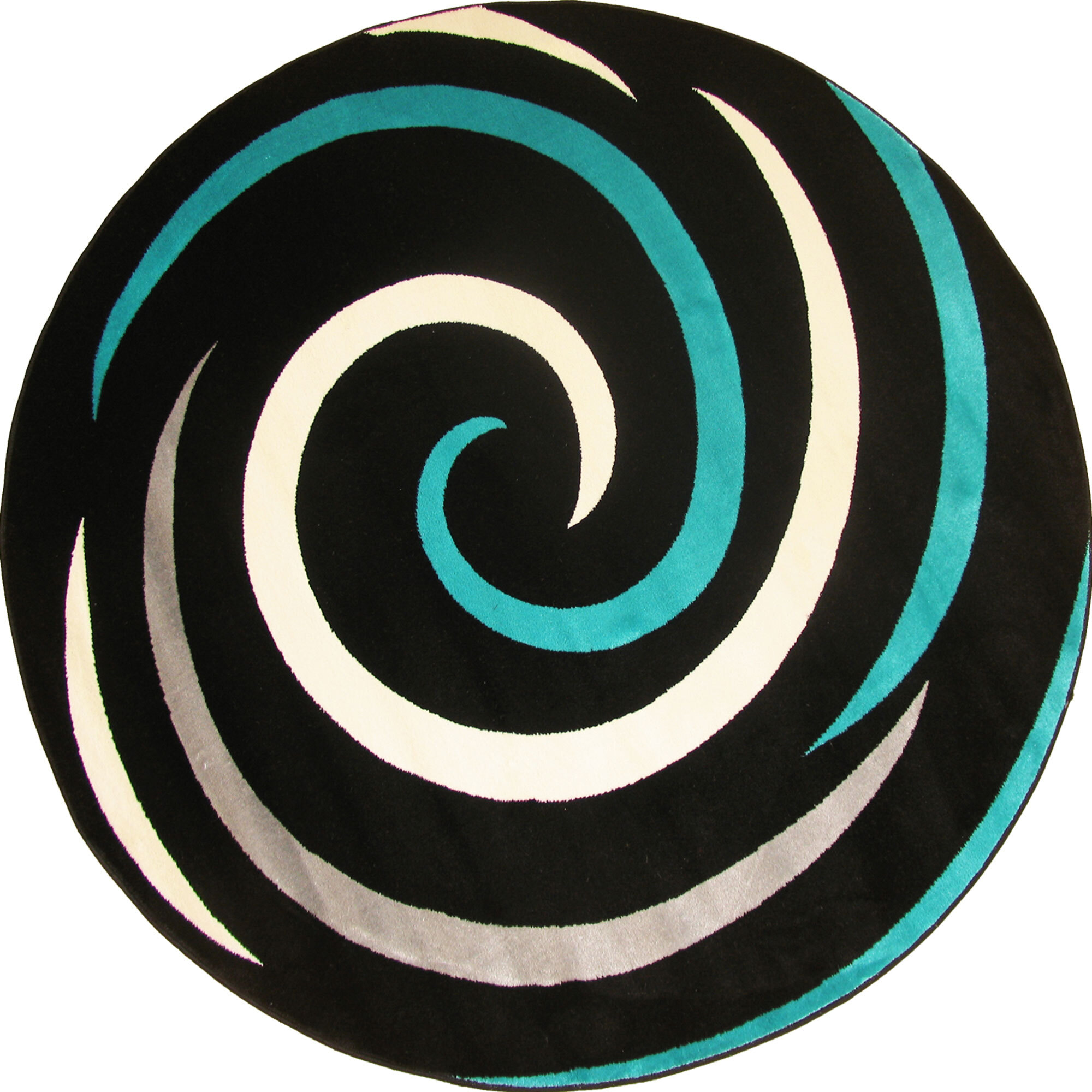 Sky Modern Swirl Pattern Rug