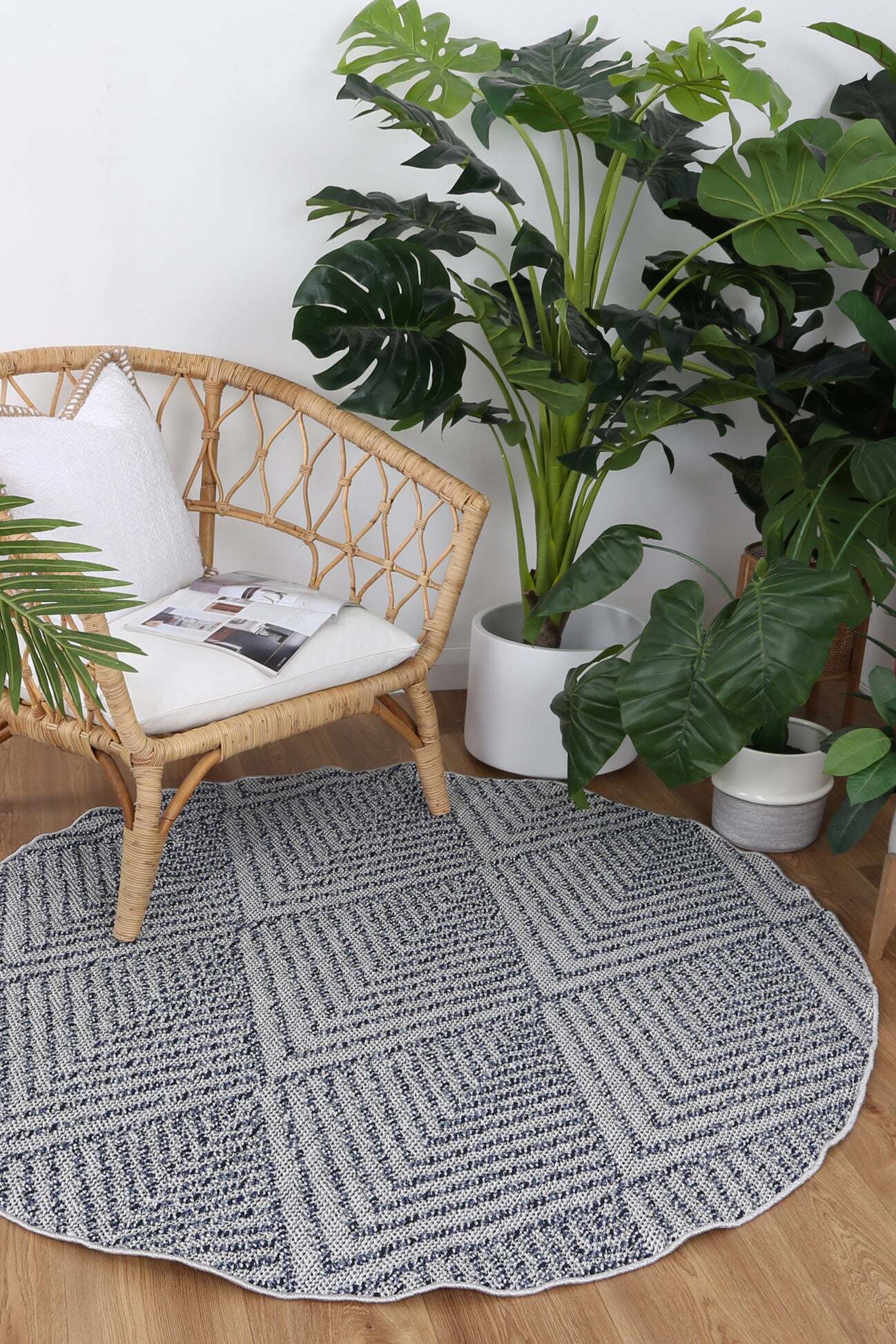 Viva Geometric Flatweave Rug