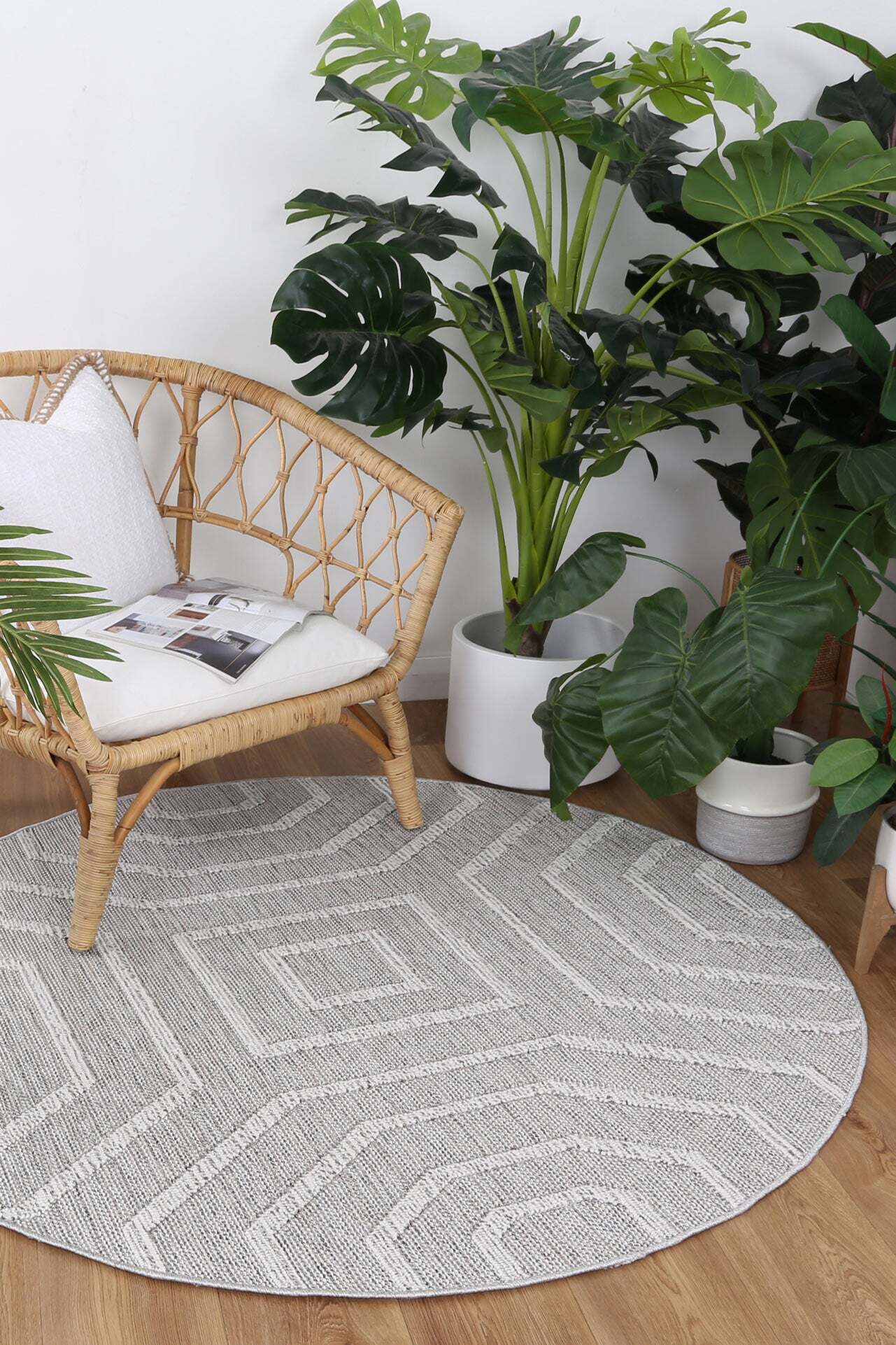 Viva Geometric Flatweave Rug