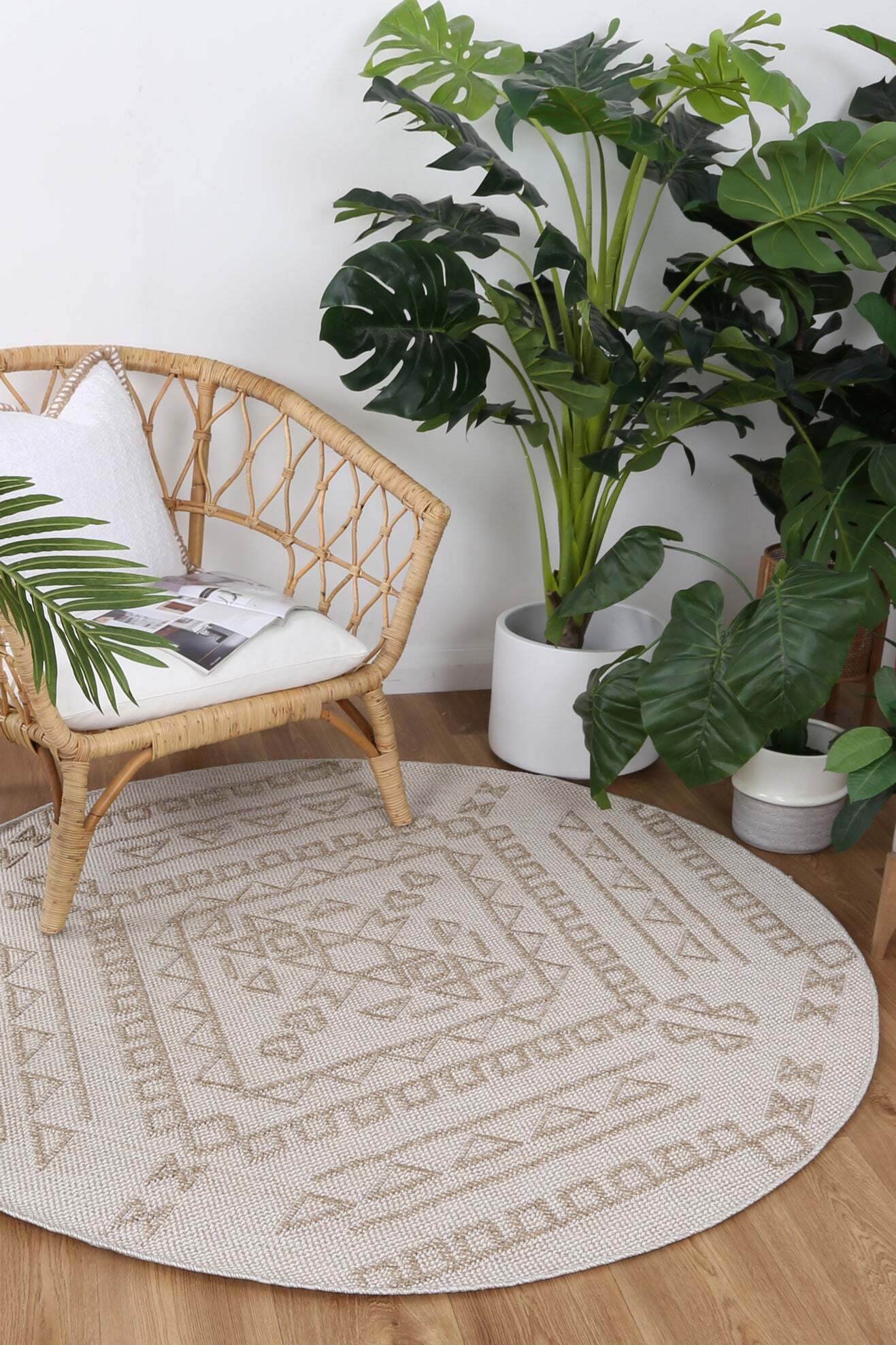 Viva Geometric Flatweave Rug