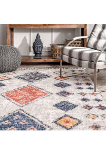 Amara Moroccan Diamond Rug