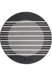 Alfa Modern Striped Border Rug