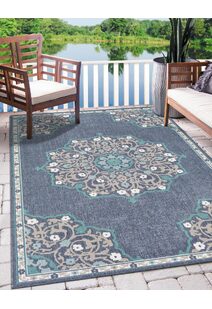 Ambient Medallion Outdoor Rug