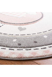 Charlie Pink Flamingo Kids Rug