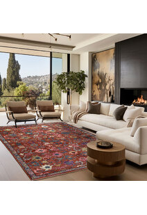 Cora Traditional Floral Motif Rug