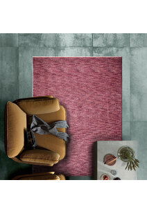 Cora Plain Pink Modern Rug