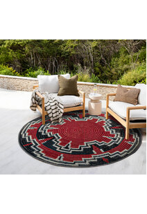 Mystique Round Tribal Rug