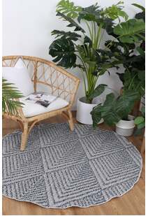 Viva Geometric Flatweave Rug