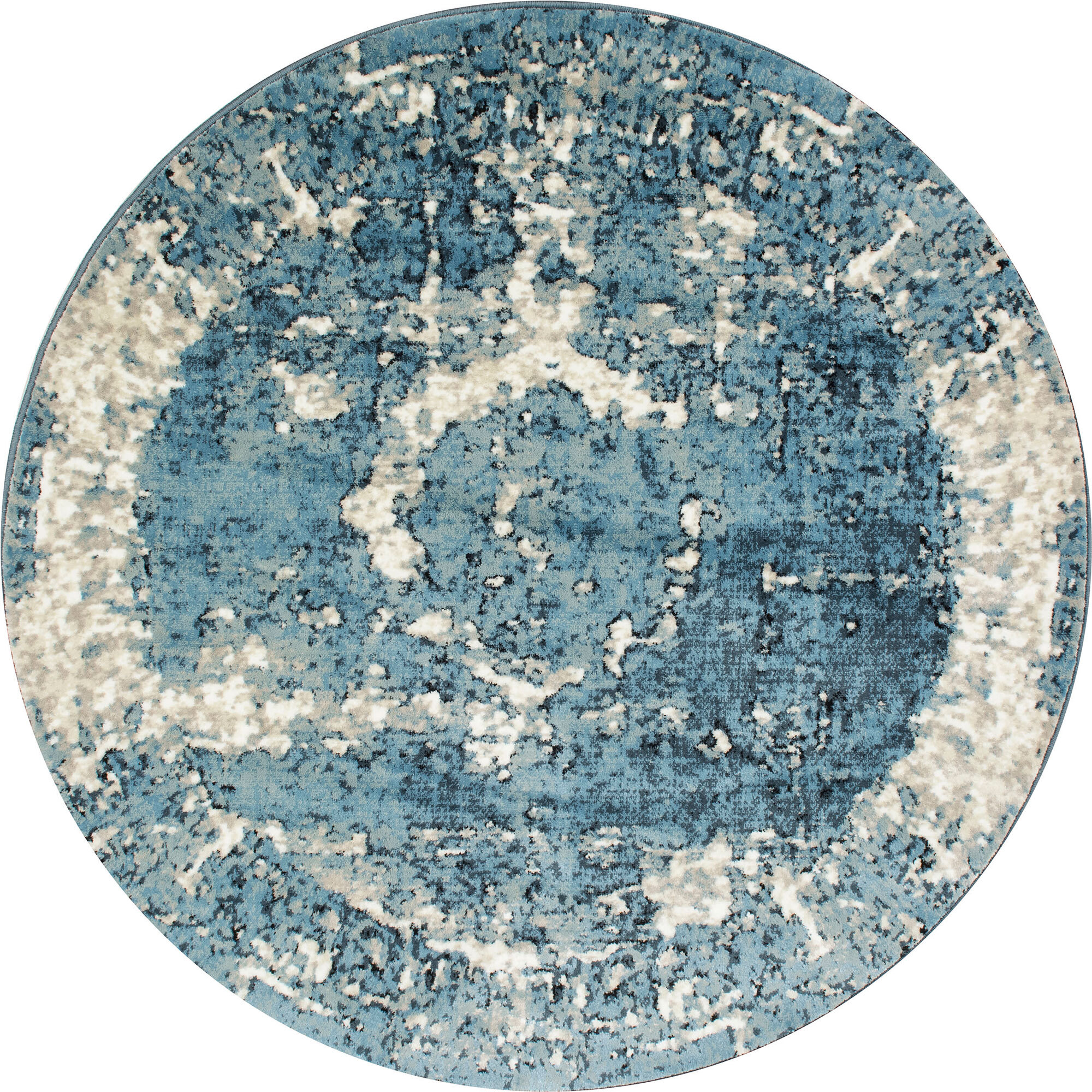 Ugo Overdyed Medallion Rug