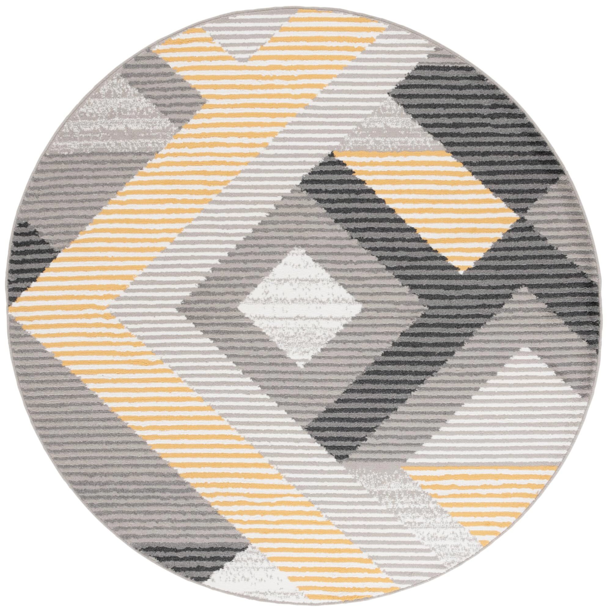 Alfa Geometric Abstract Rug