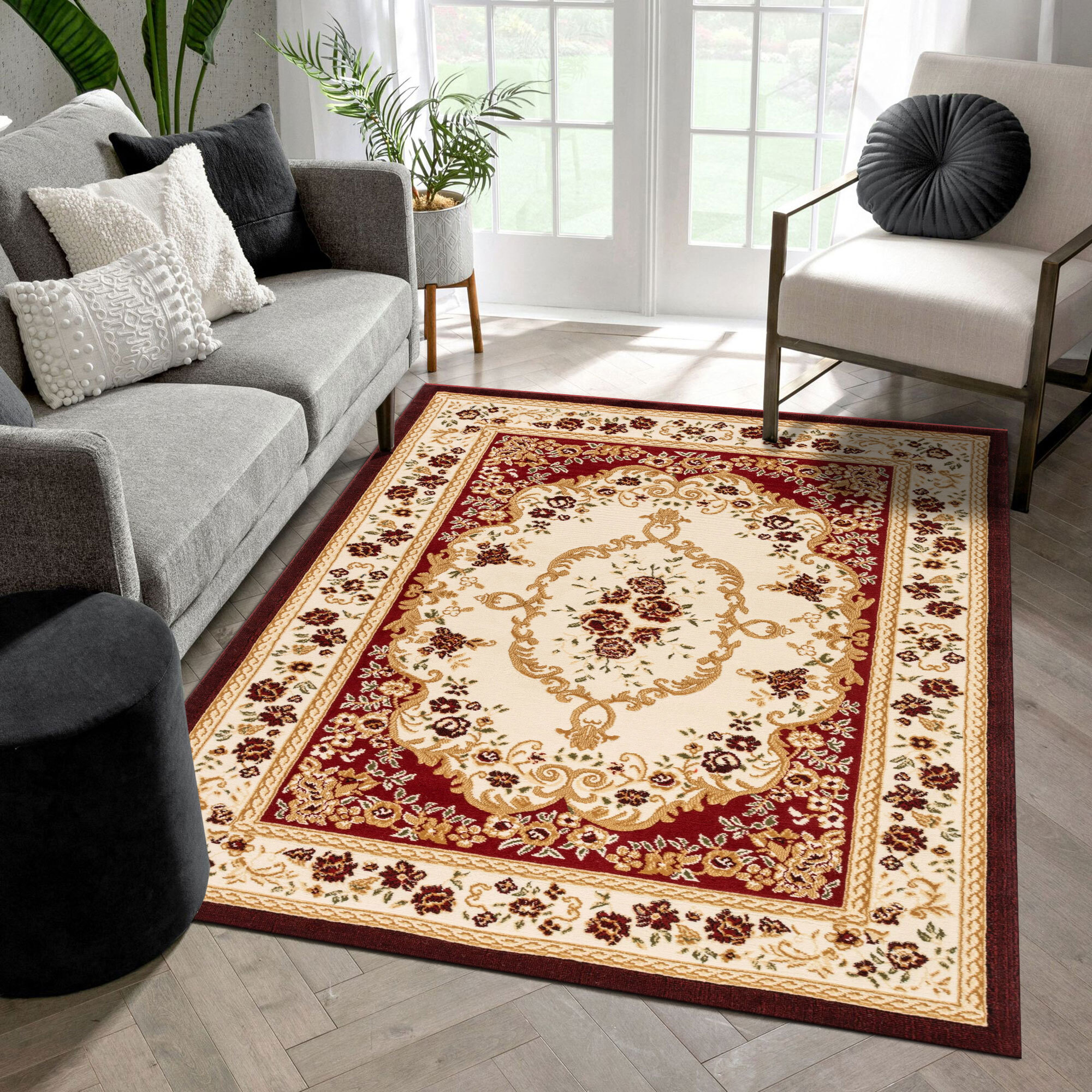 Americo Floral Medallion Rug