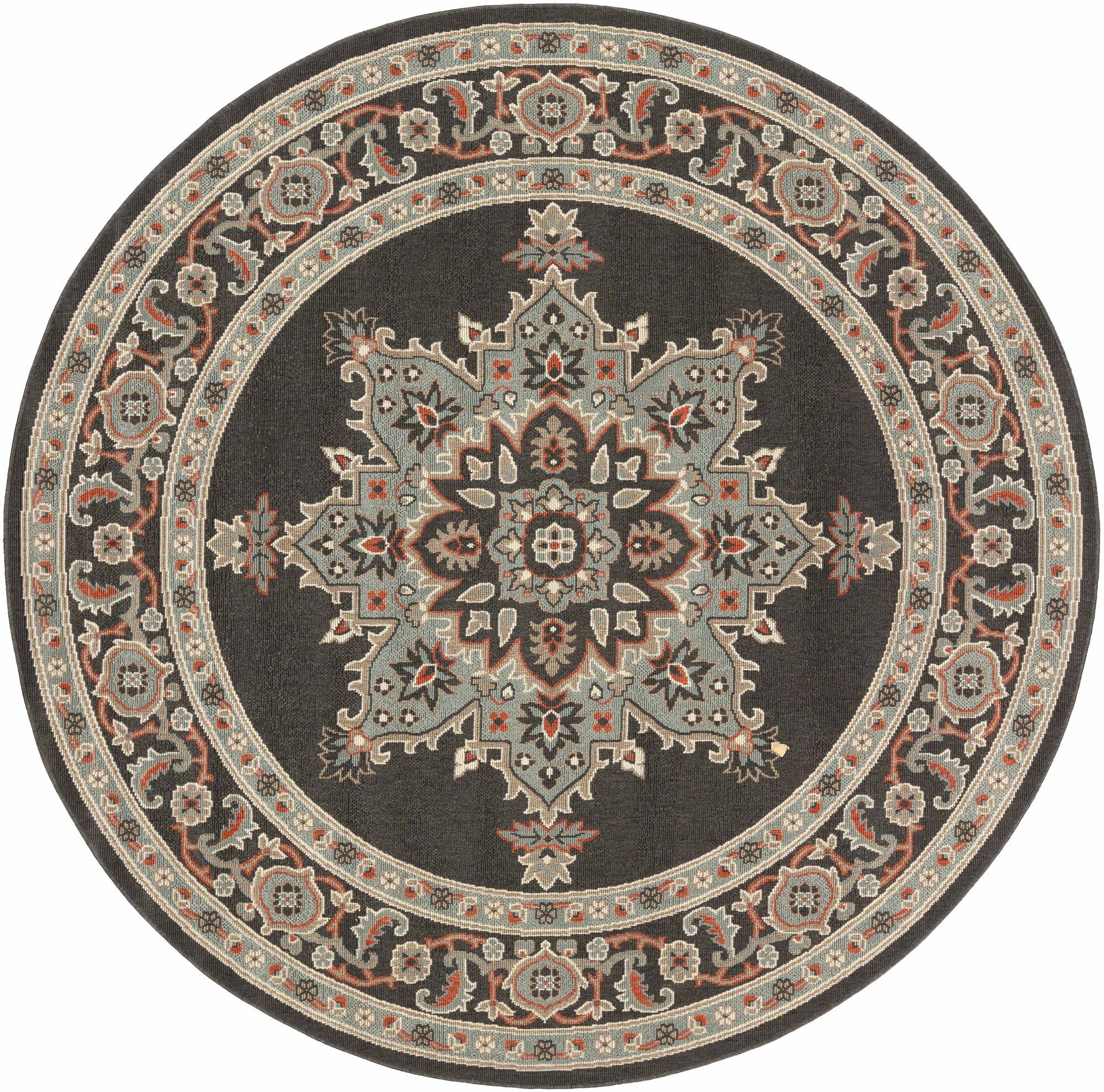 Ambient Brown Medallion Rug