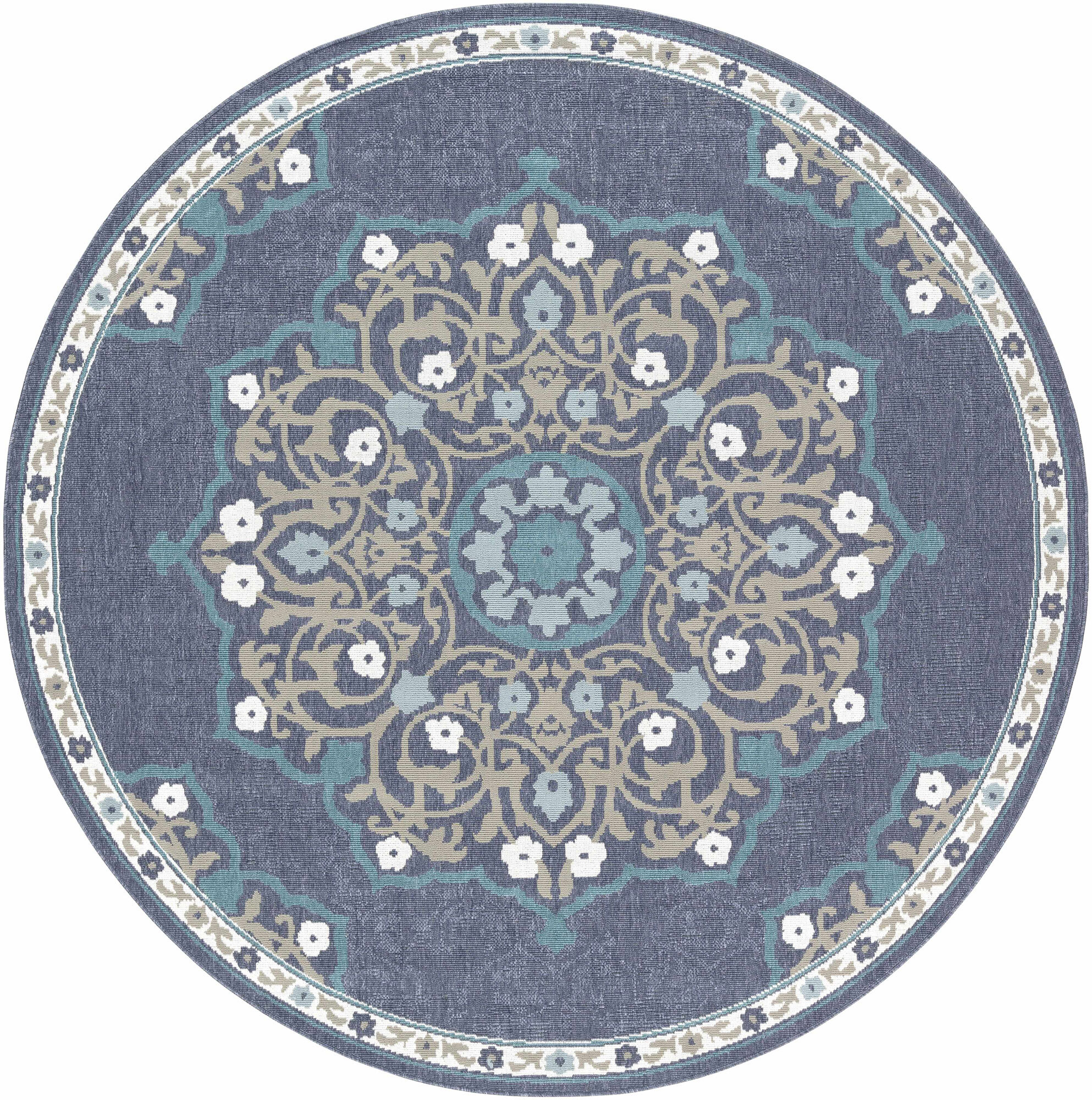 Ambient Medallion Outdoor Rug