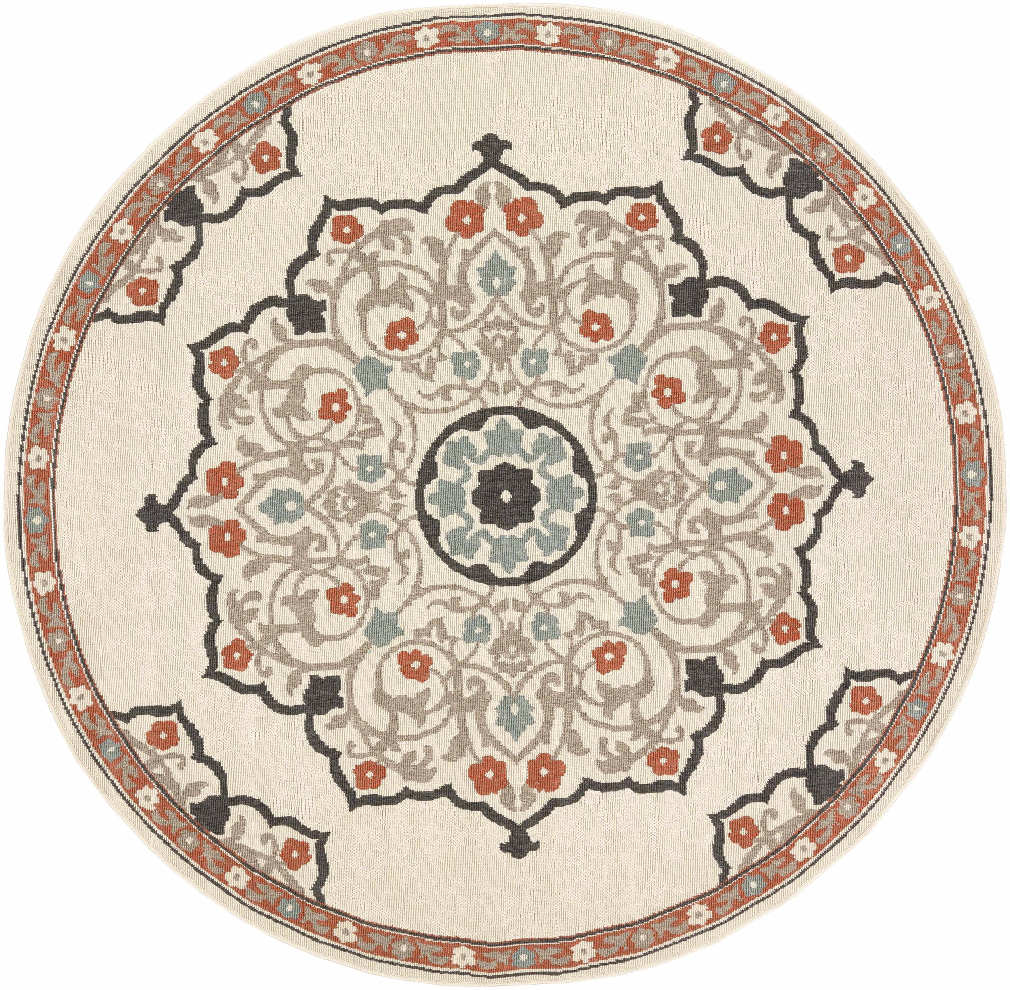 Ambient Floral Medallion Rug