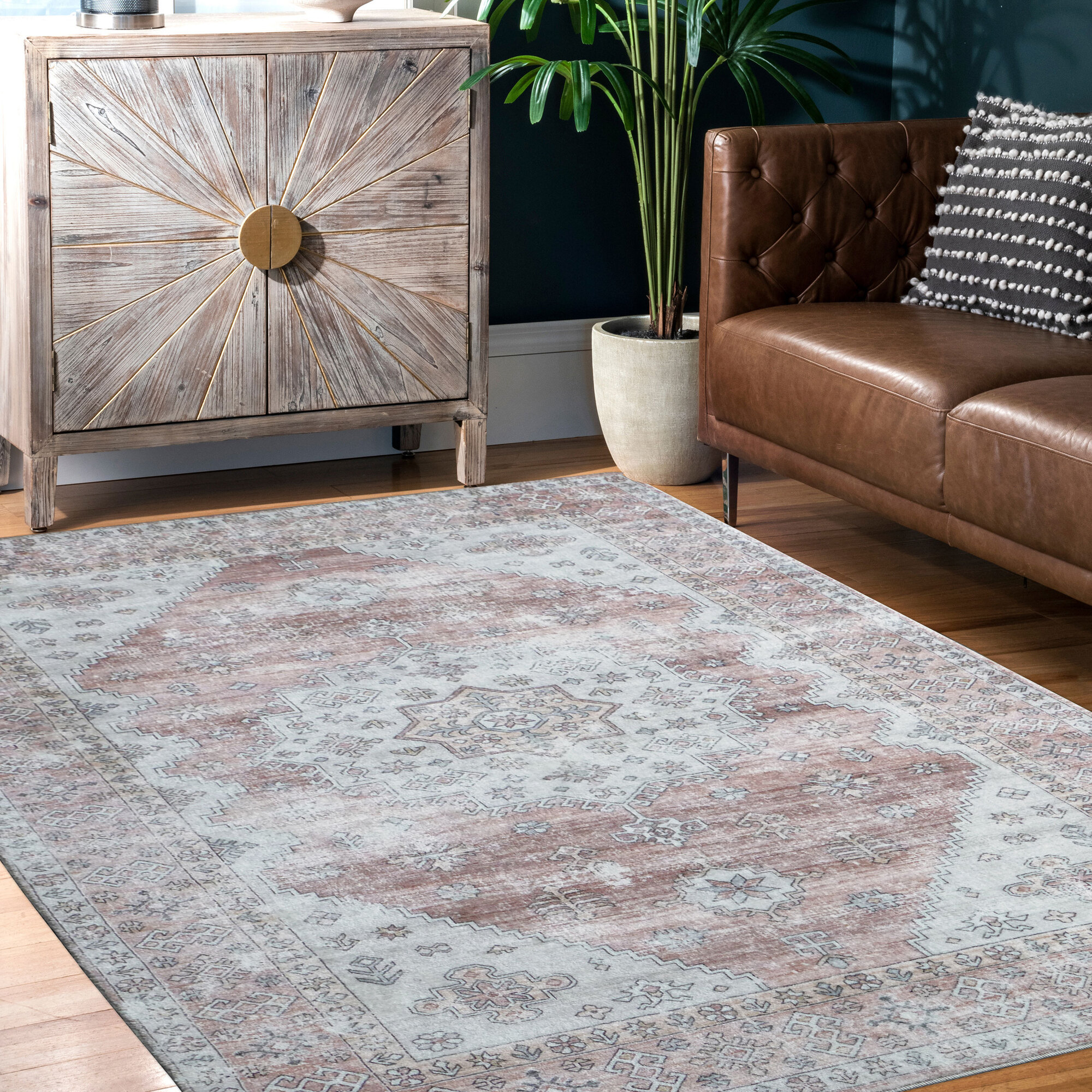 Cato Traditional Medallion Rug