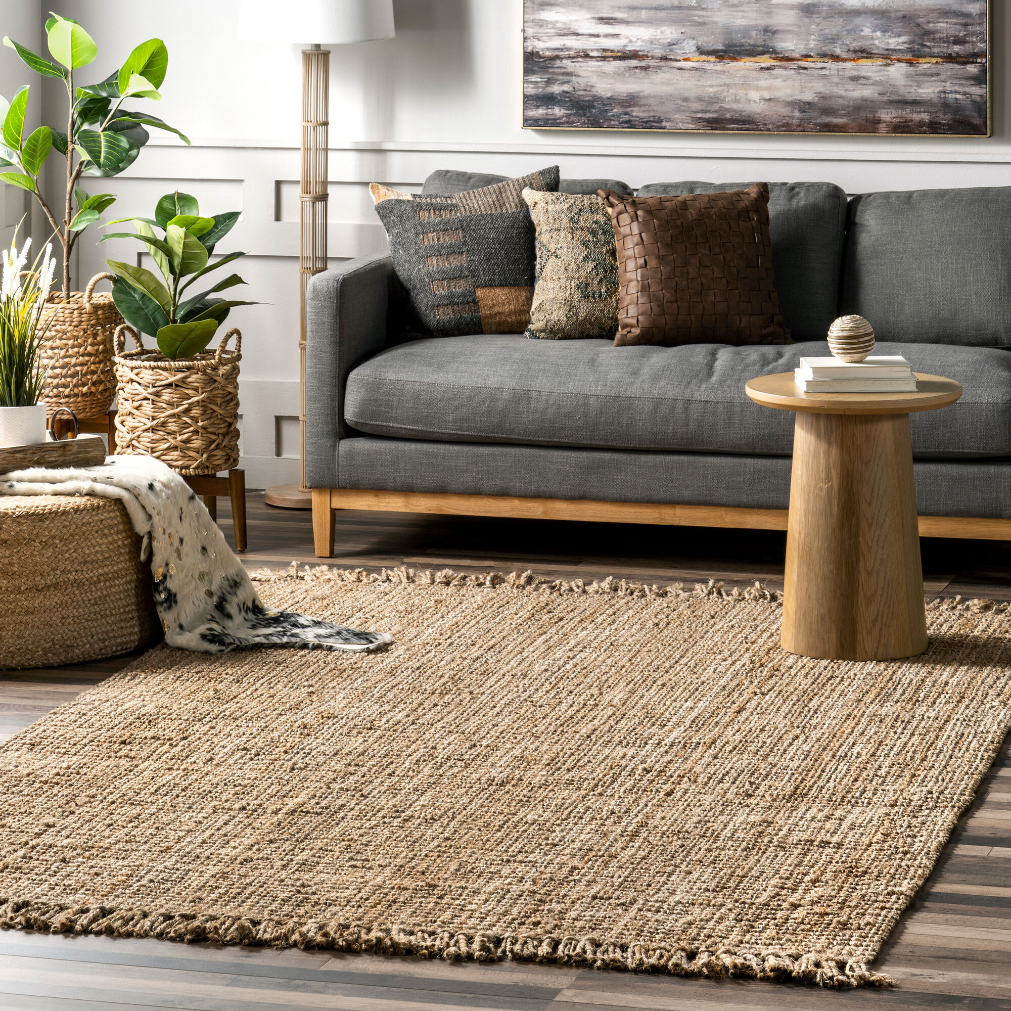 Jimmy Natural Jute Flatweave Rug