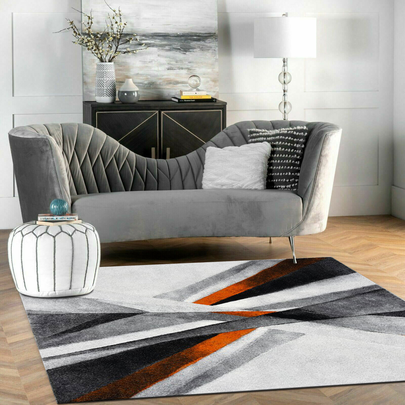 Freya Modern Carved Abstract Rug