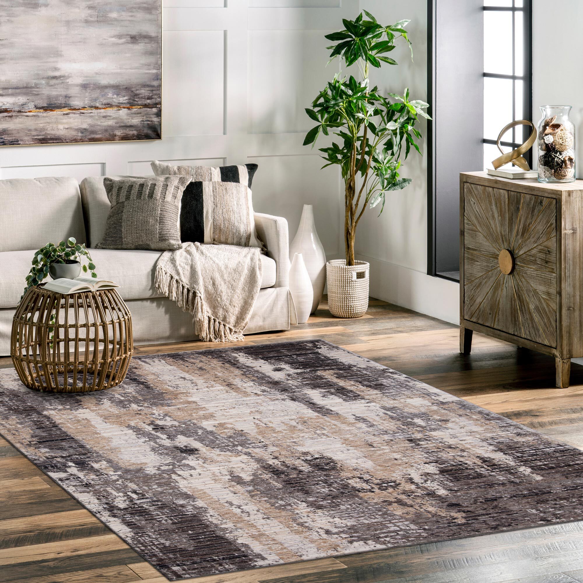 Nadia Modern Abstract Rug