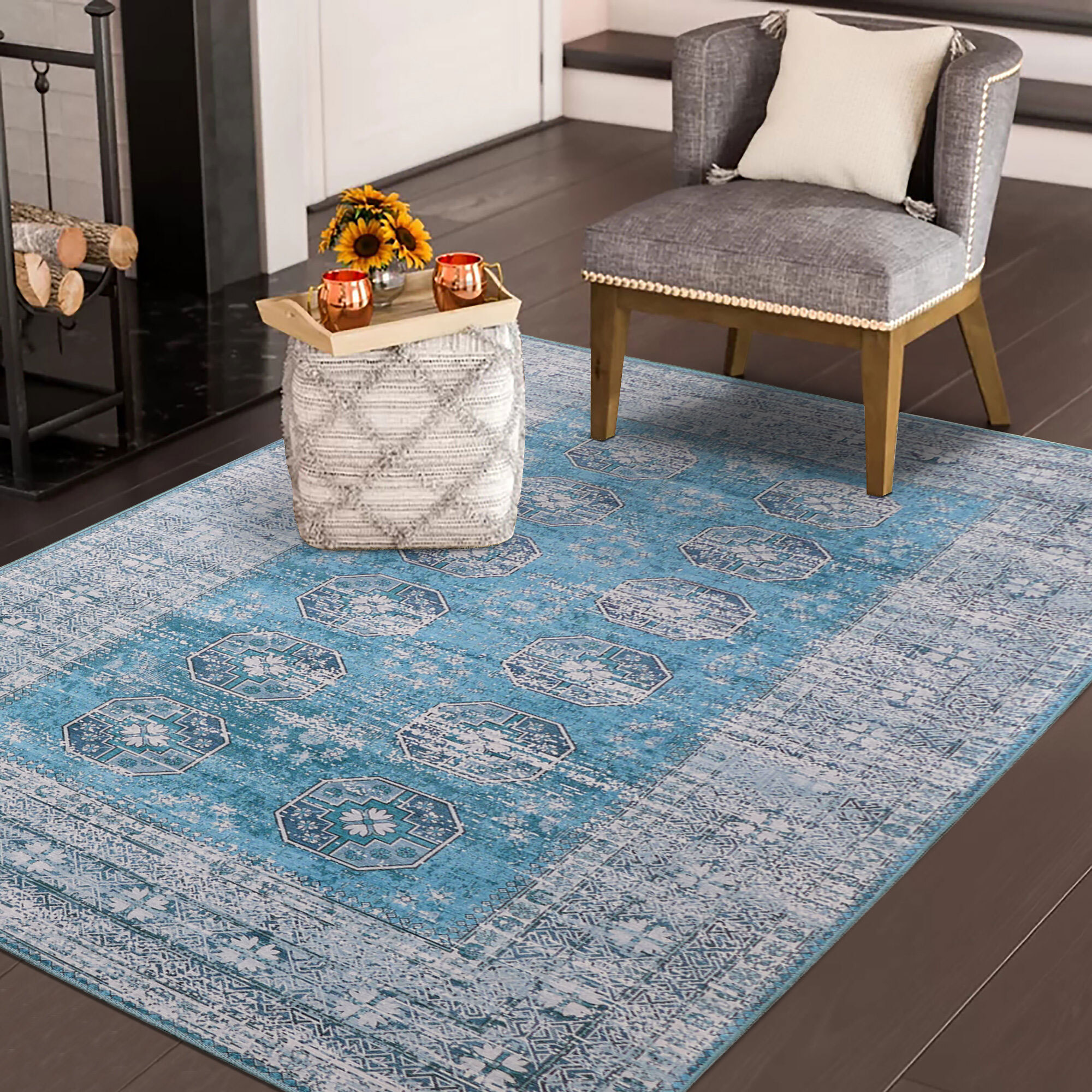 Noble Traditional Medallion Rug