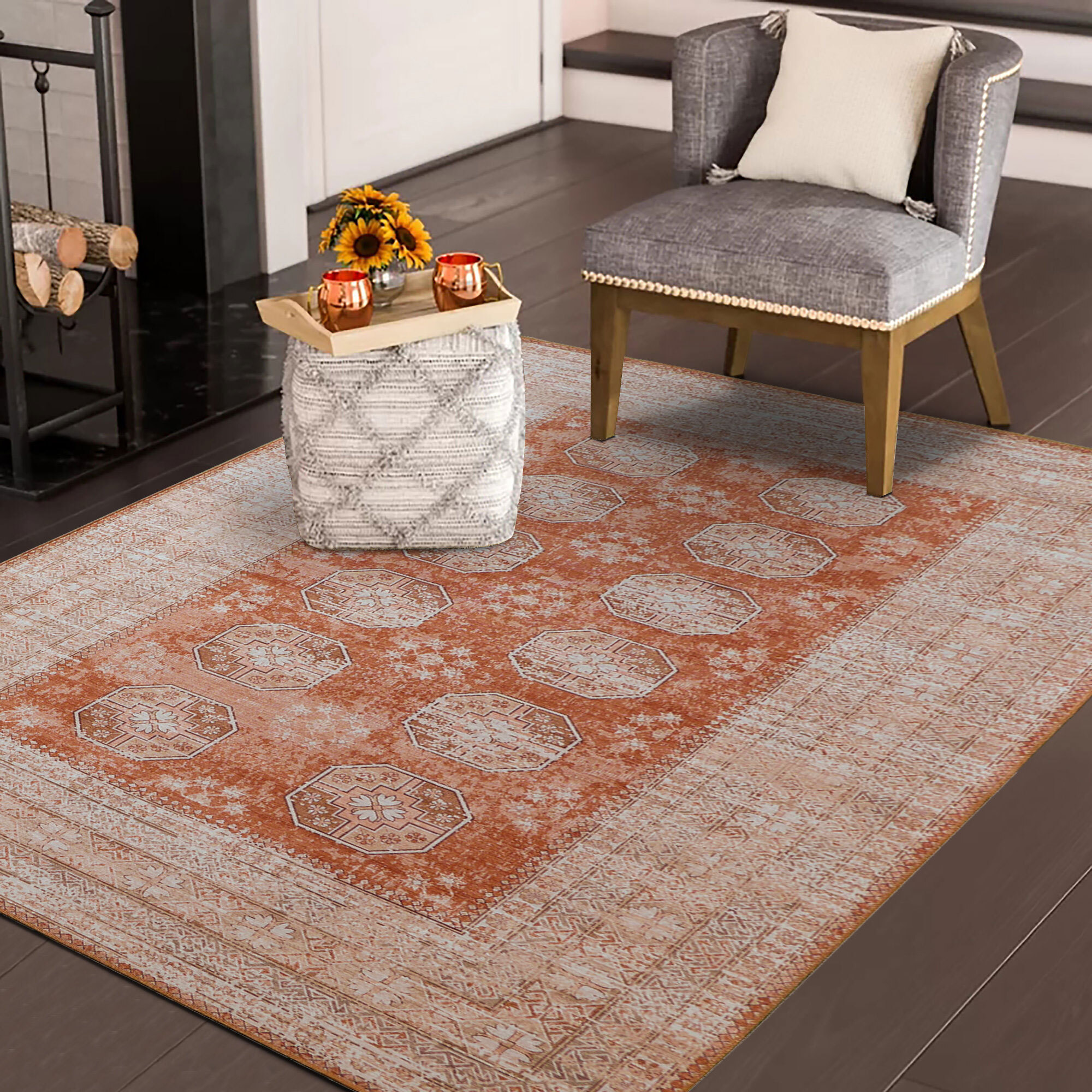 Noble Traditional Medallion Rug