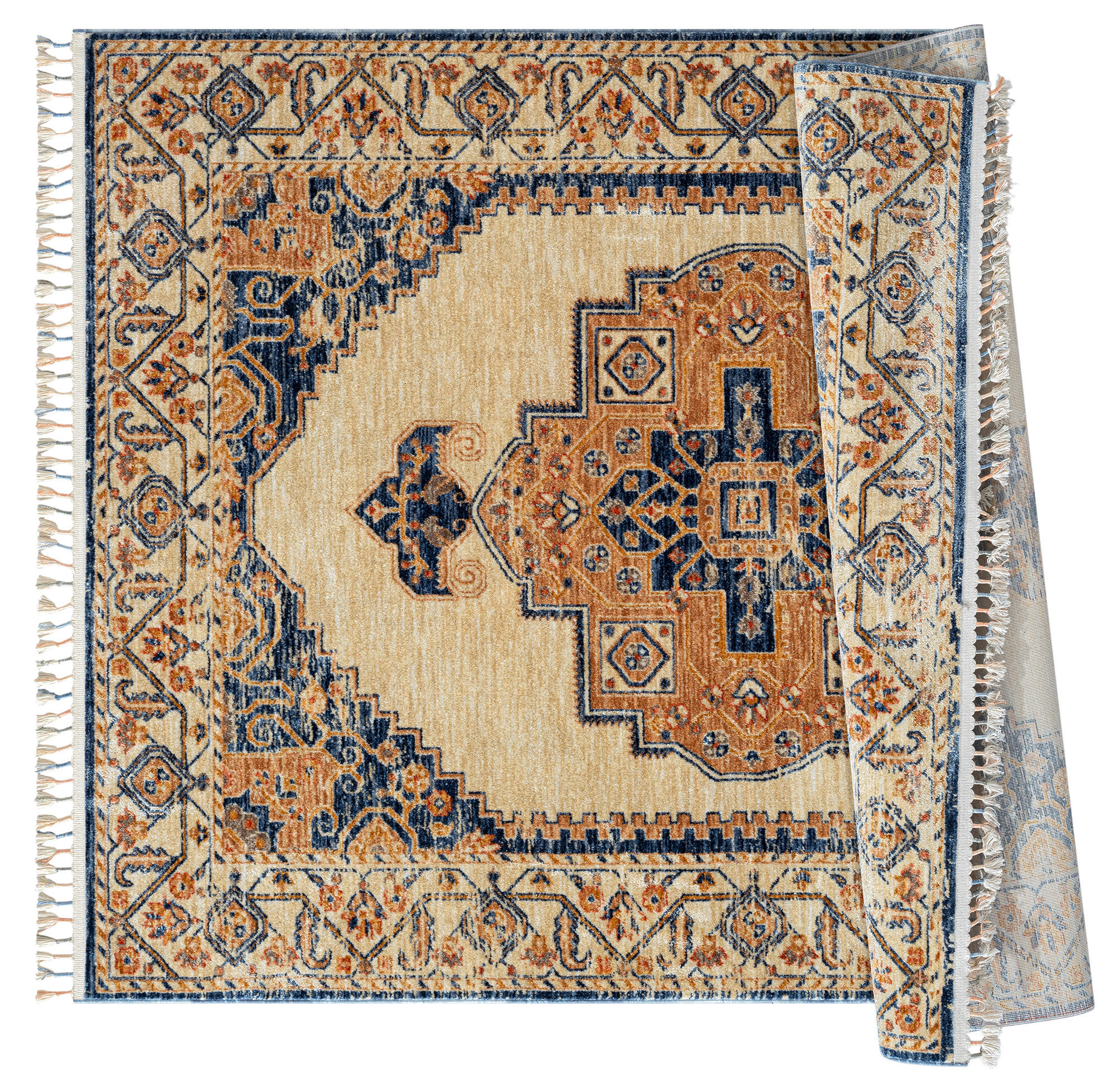 Opal Traditional Medallion Rug