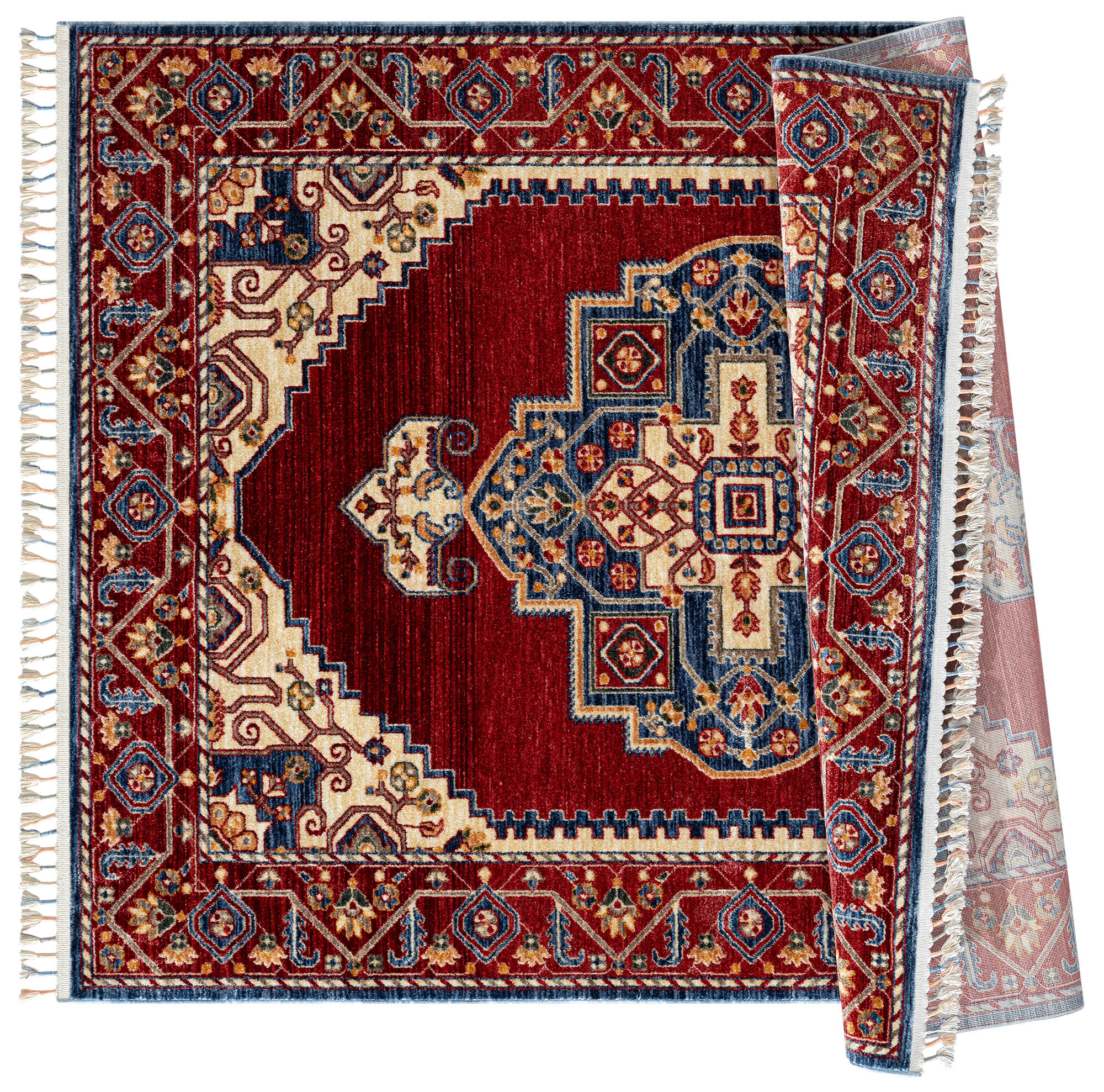 Opal Traditional Medallion Rug